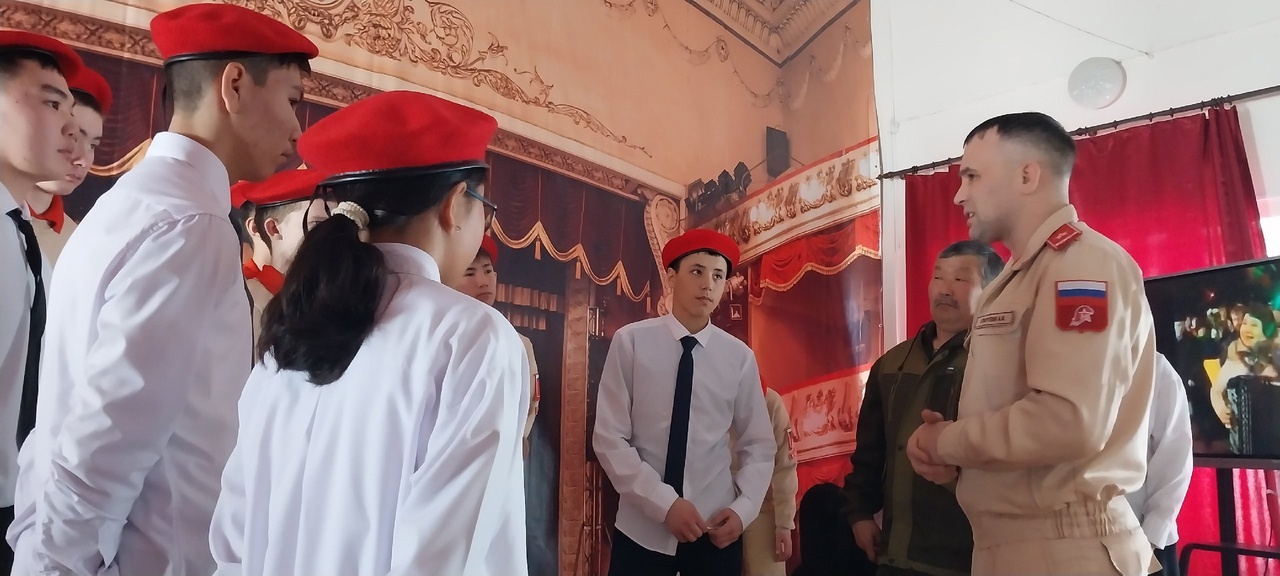 Торжественное вступление в Юнармию.